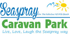 Seaspray Caravan Park on the 90 Mile Beach in Gippsland